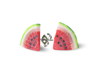 Watermelon Slices - Stud Earrings